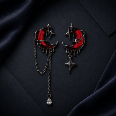 Blood Moon Earrings