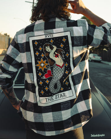 American Traditional Hanged Man Flannel