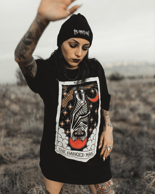 American Traditional Hanged Man Tarot Tee