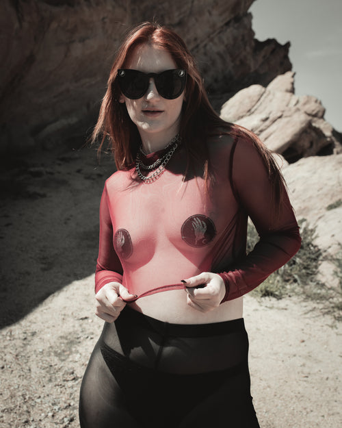 Blood Moon Crop Top