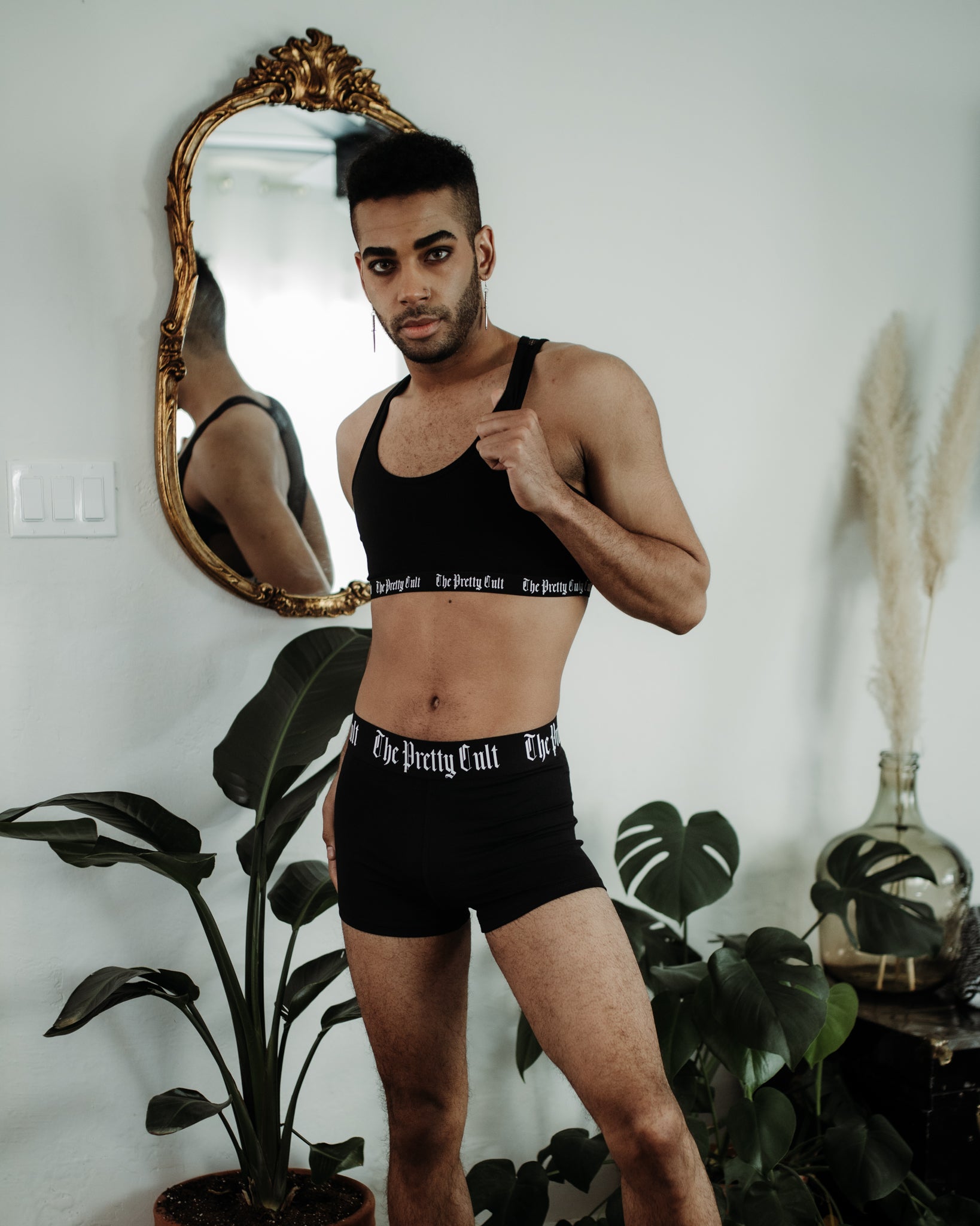 The Pretty Cult - 'Obsidian' Work Out Shorts (Black)