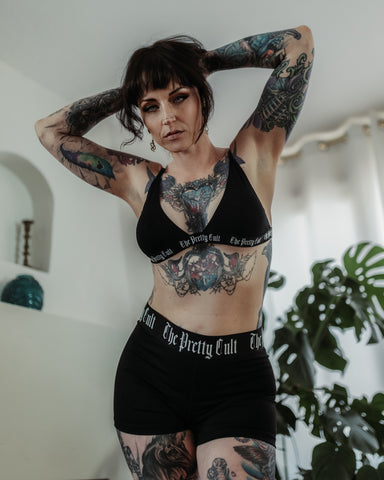 Back Bite Bralette With Scorpions