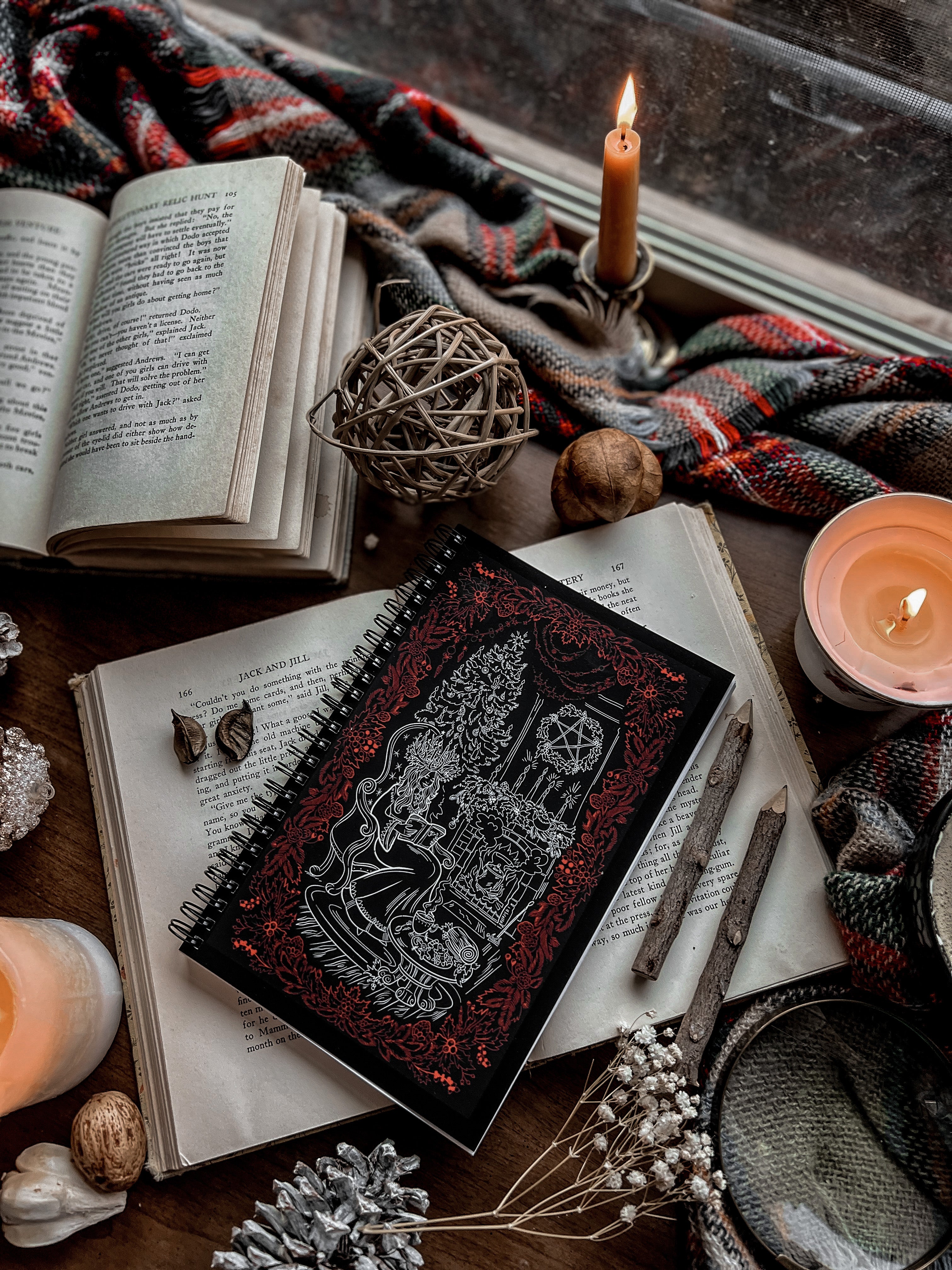 Yule Witch Notebook