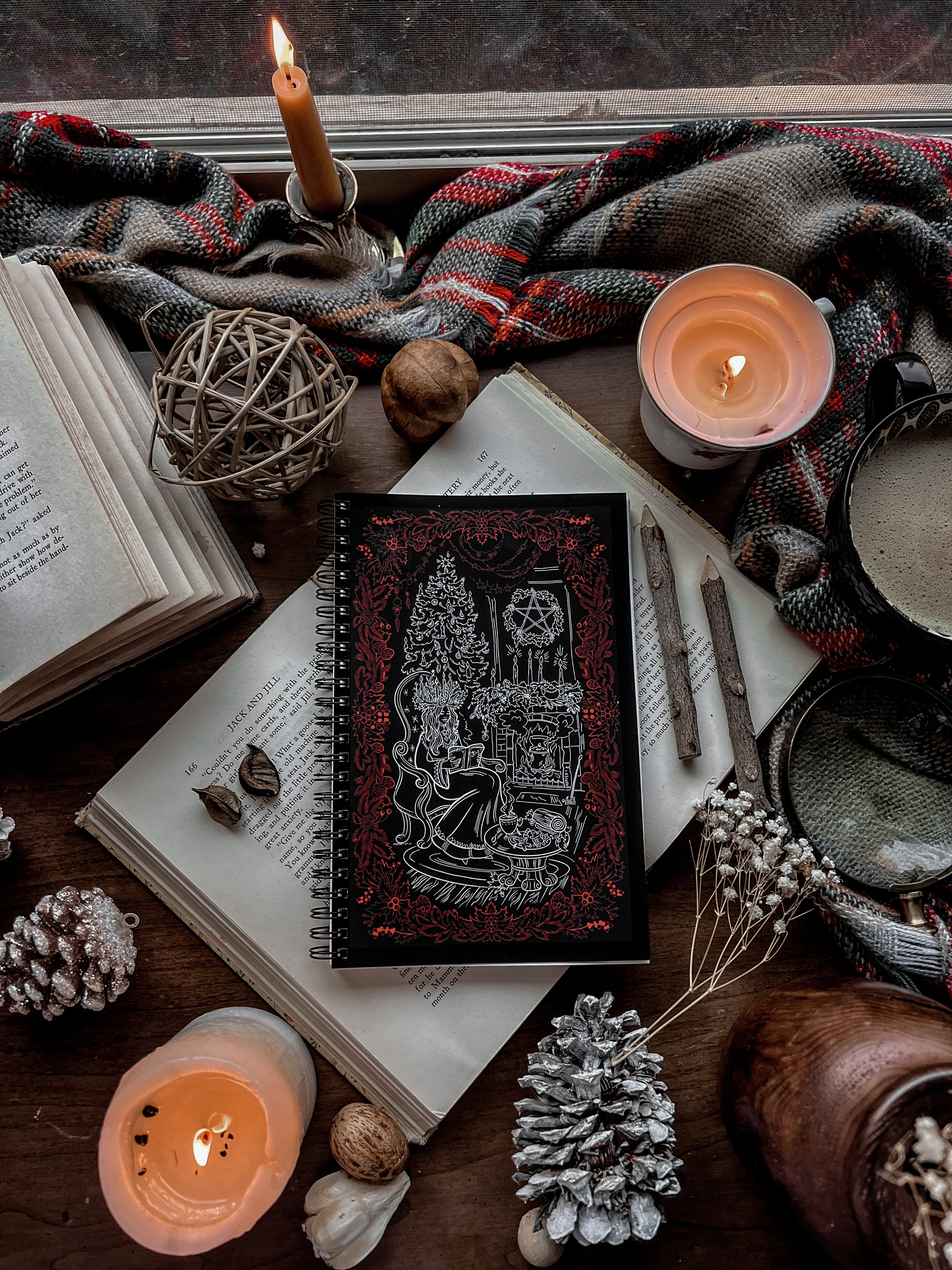 Yule Witch Notebook