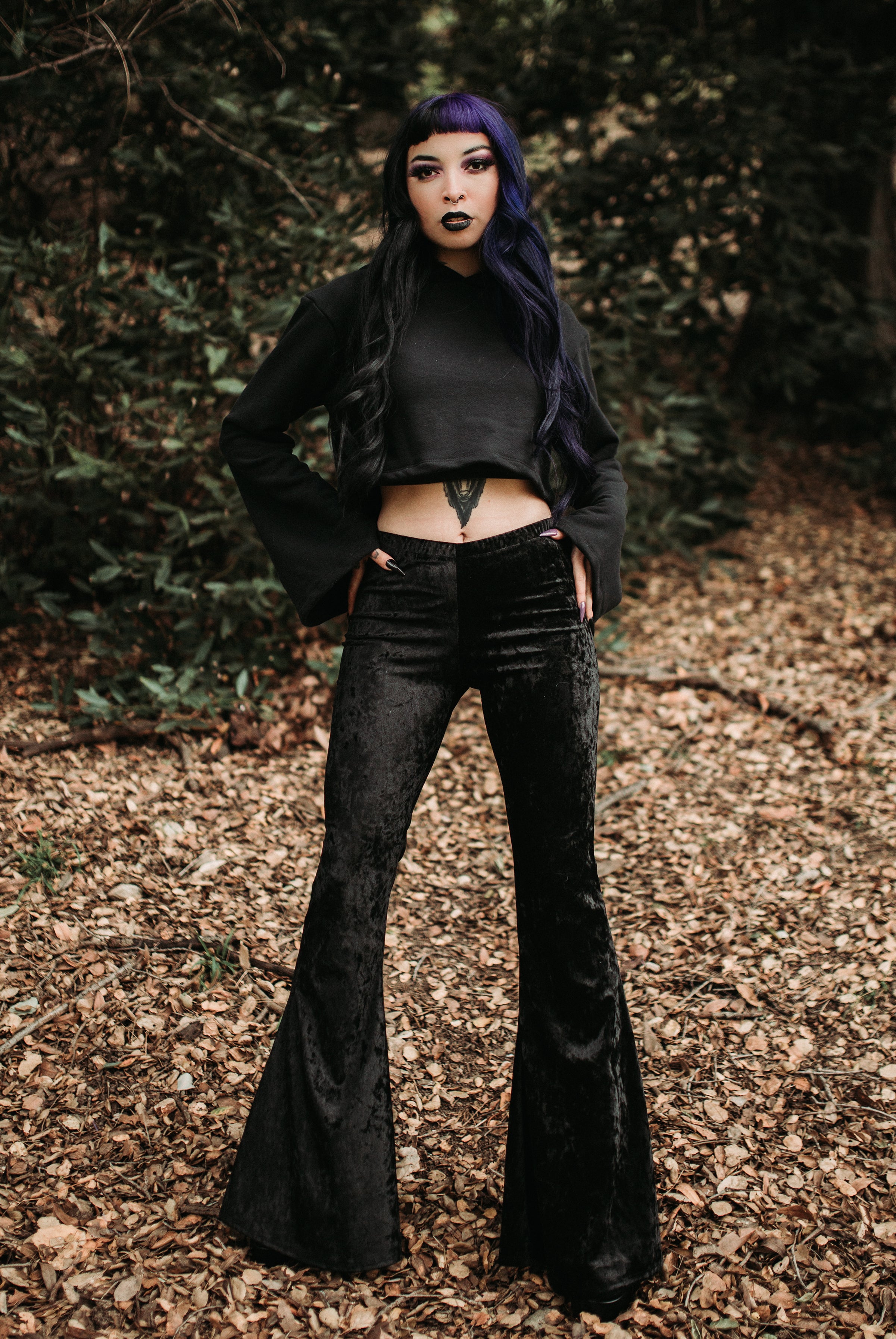American Witch Velvet Bell Bottoms - Low Stock!