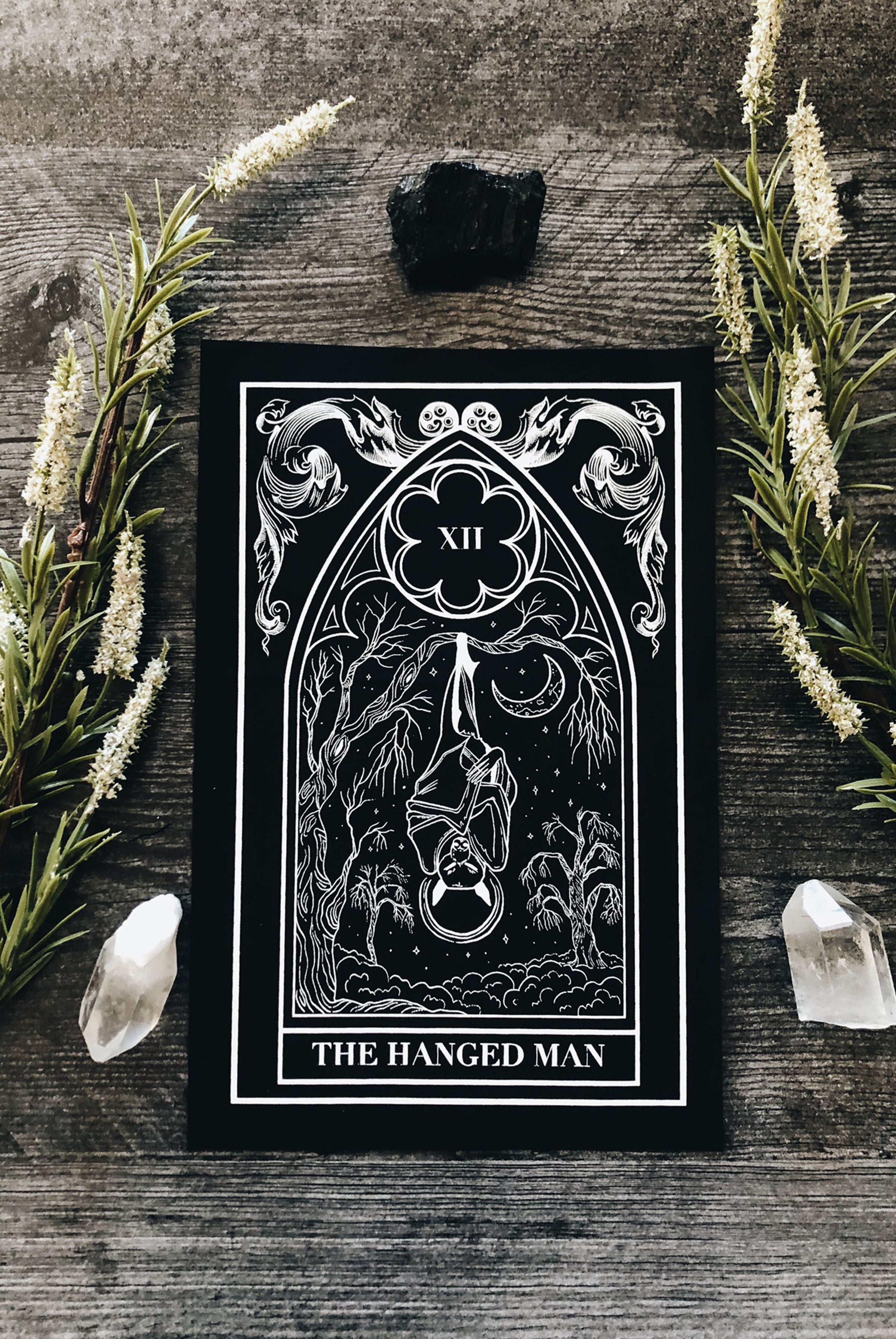 The Hanged Man Tarot Card Back Patch