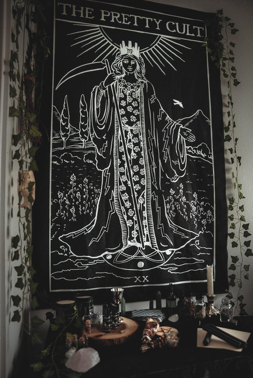 Lady Reaper Tapestry