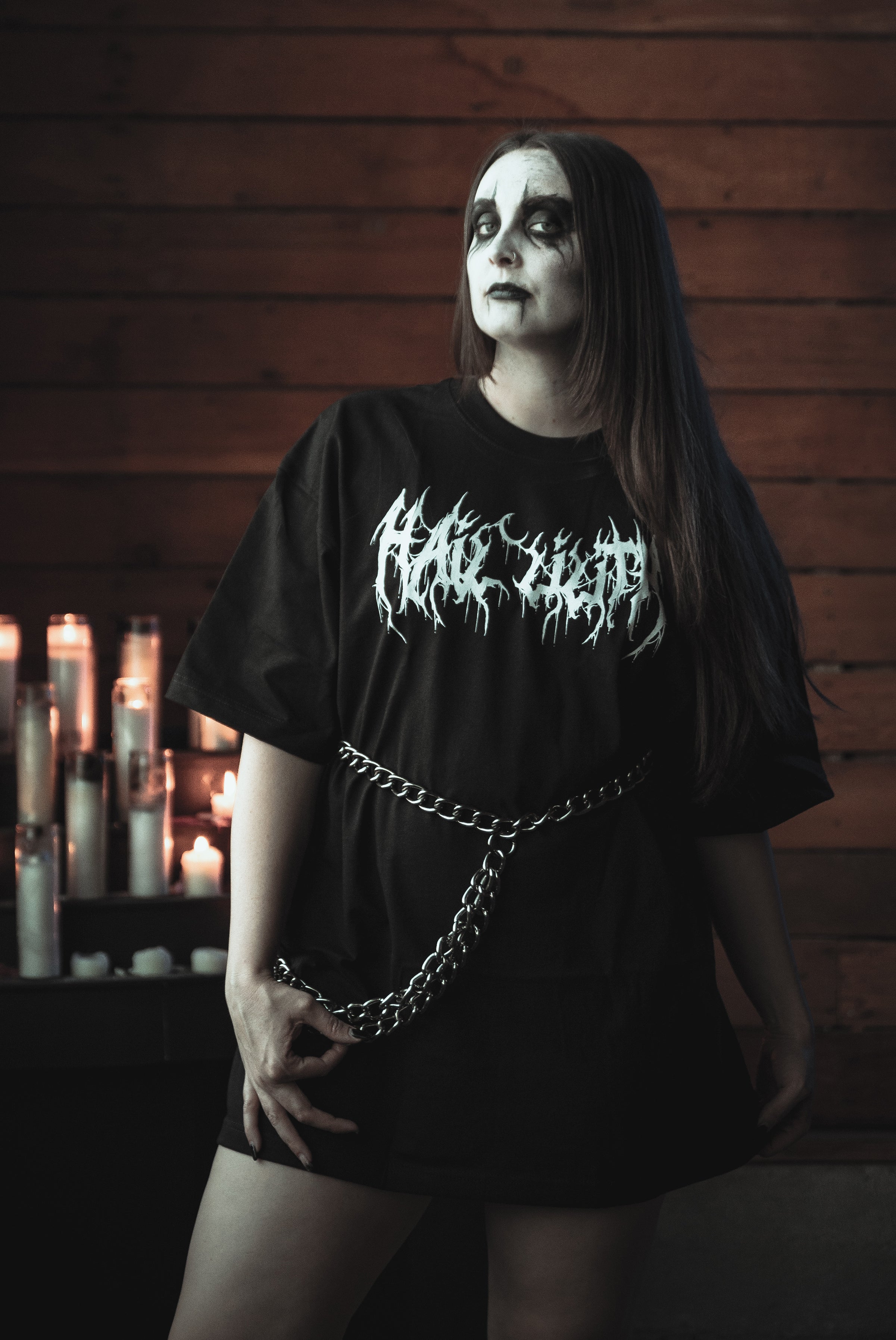 Hail Lilith Black Metal Tee