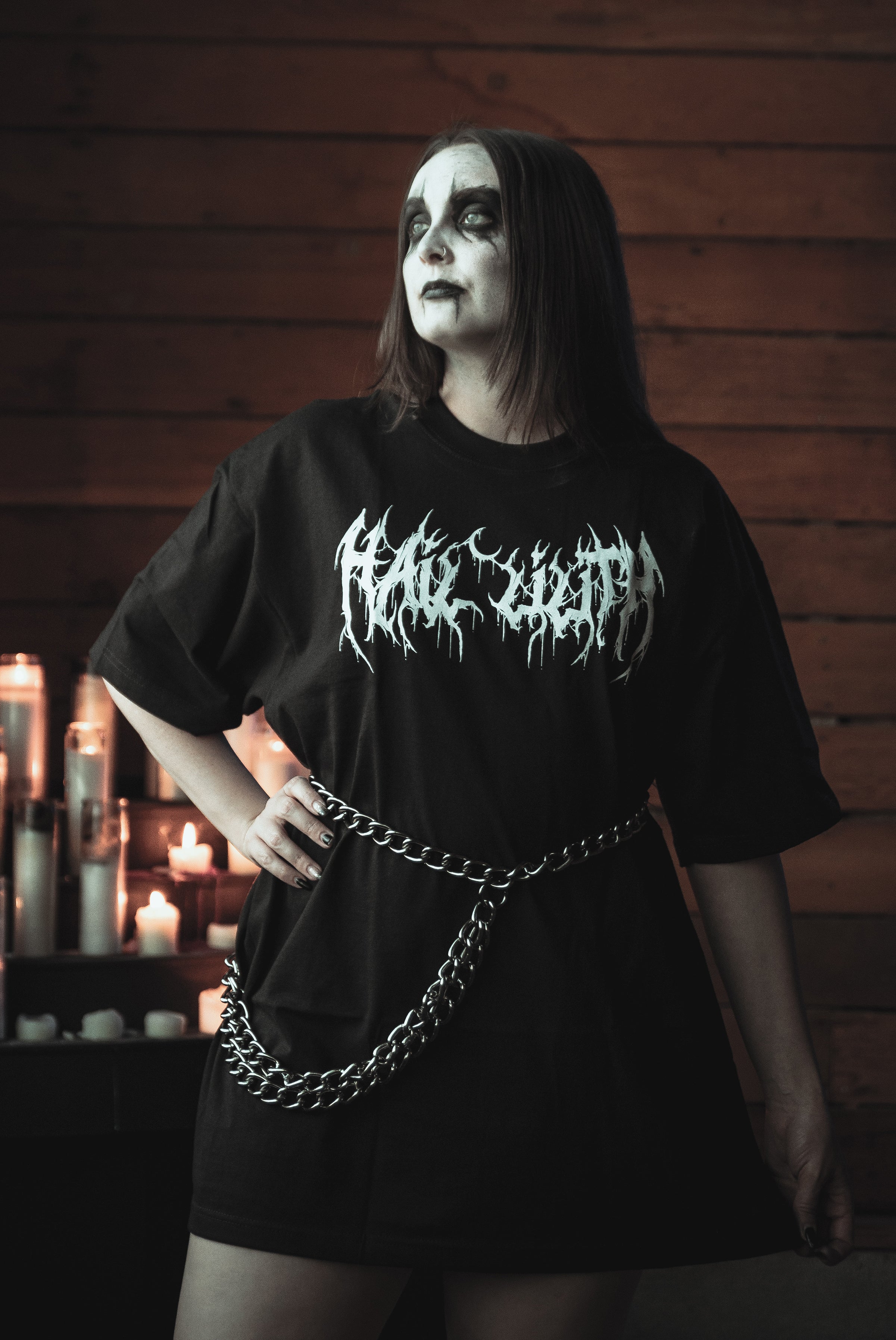 Hail Lilith Black Metal Tee